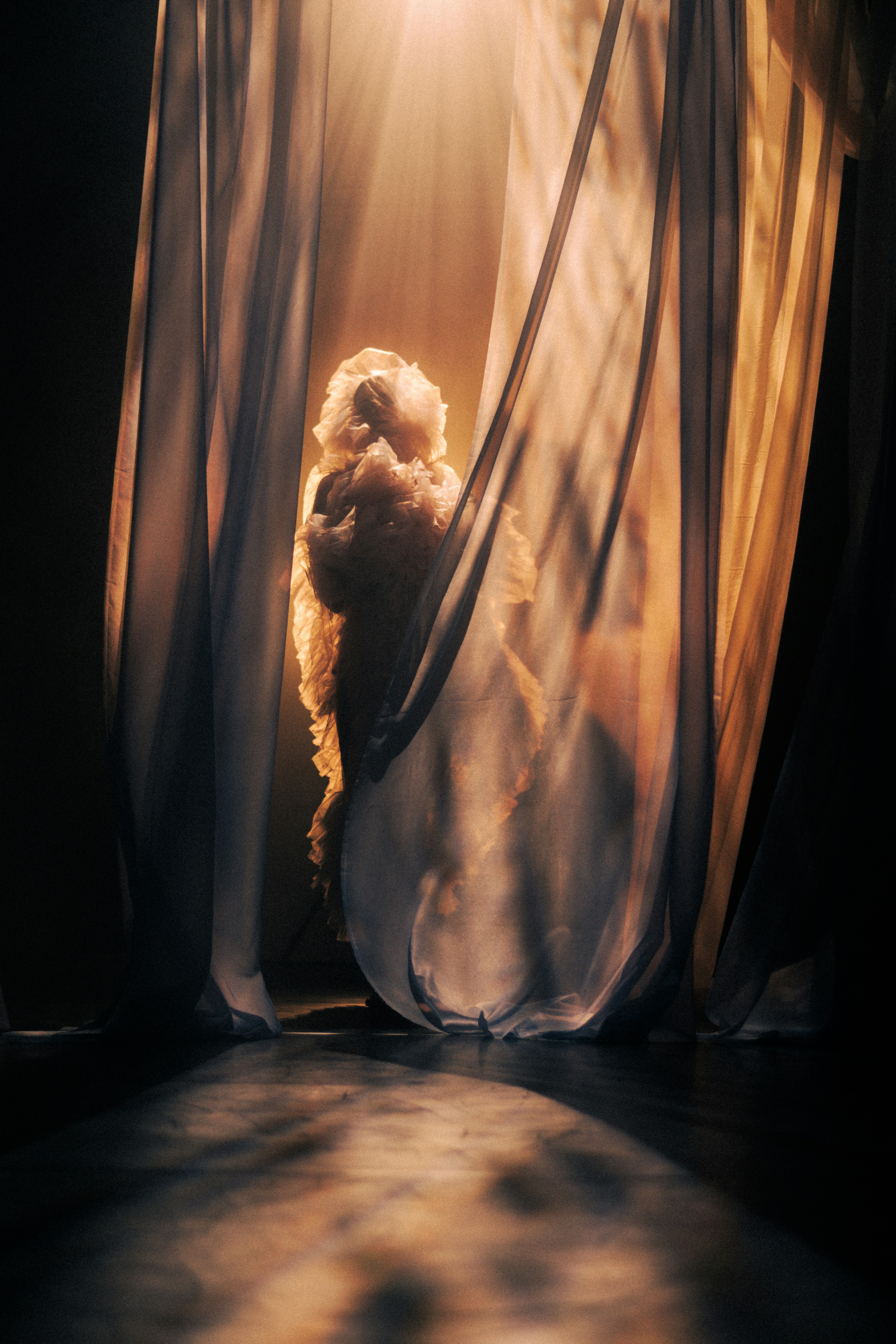 Starry night sky over a lake – lucid dreaming